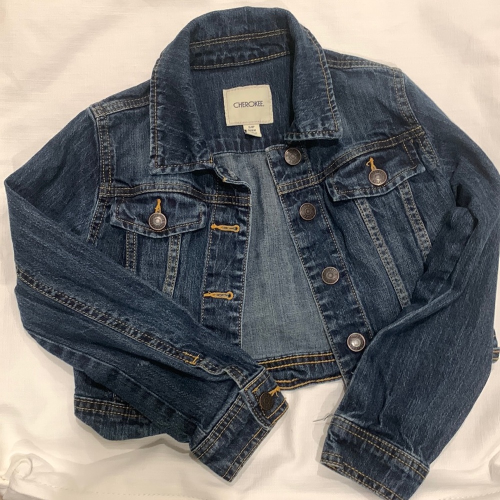 Denim Girls Cherokee Denim jacket - worn once great condition